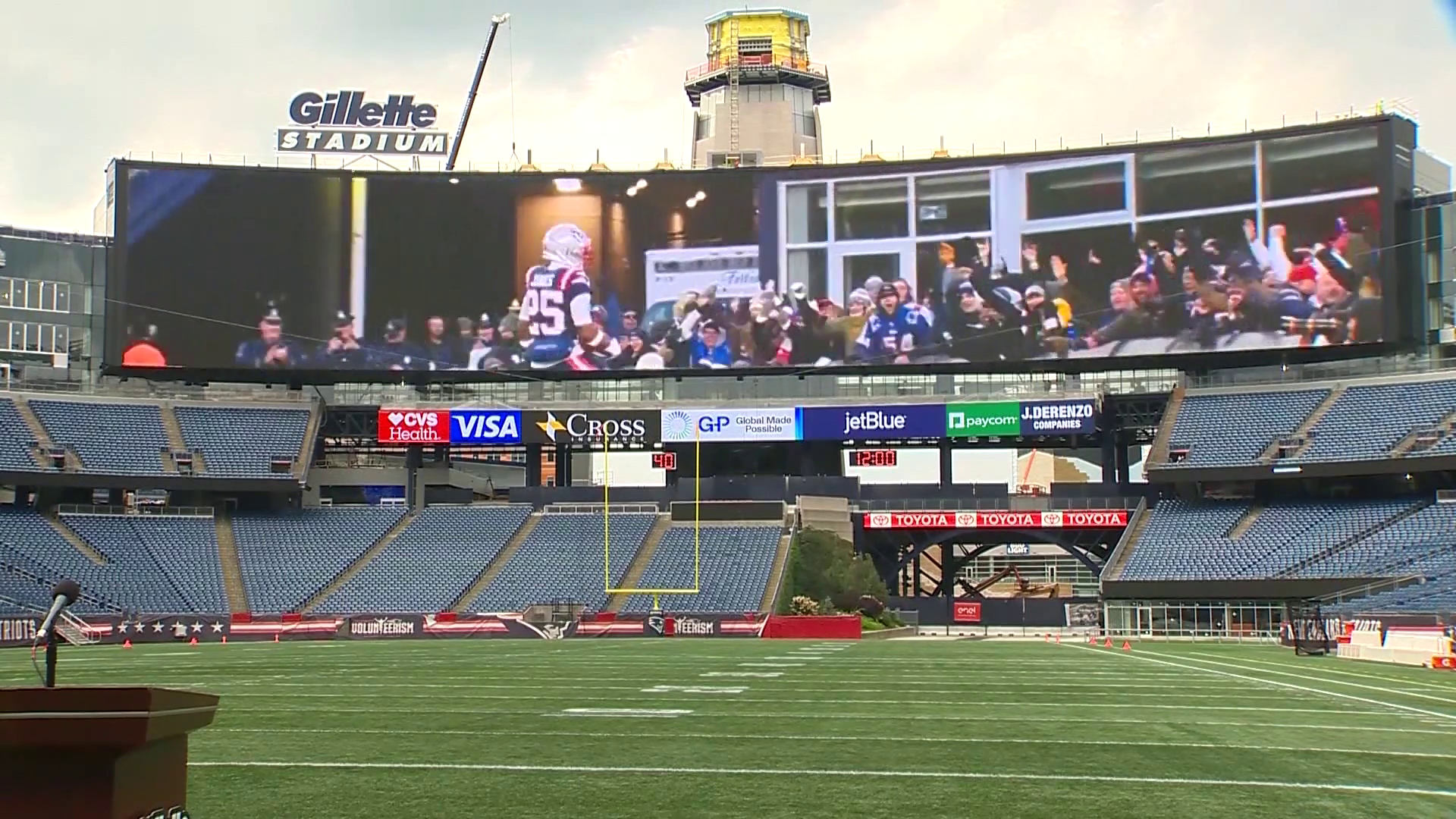 What's New At Gillette Stadium? See New Upgrades