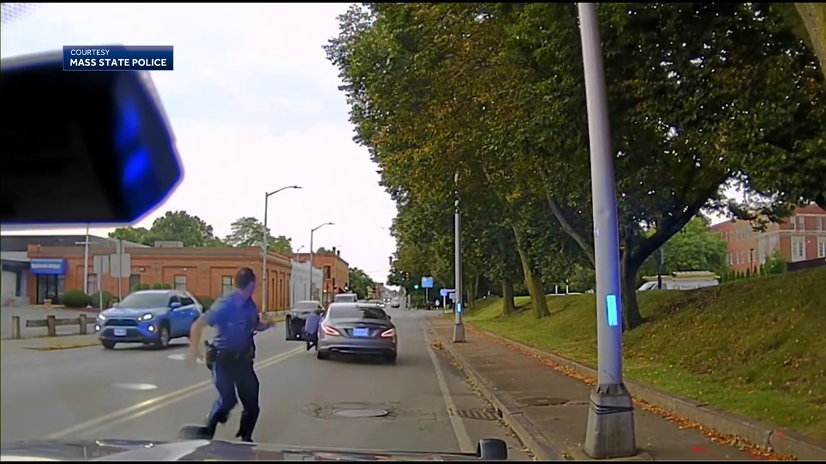 Driver accused of dragging Massachusetts State Trooper while fleeing ...