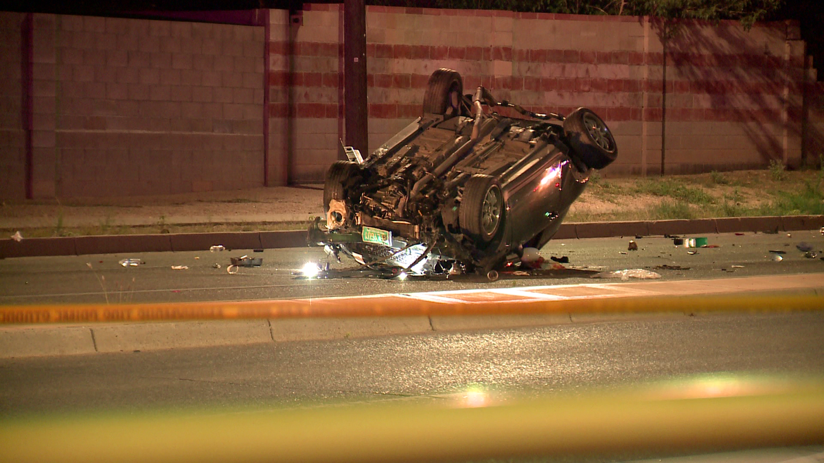 Two dead, three injured in crash caused by alleged street race