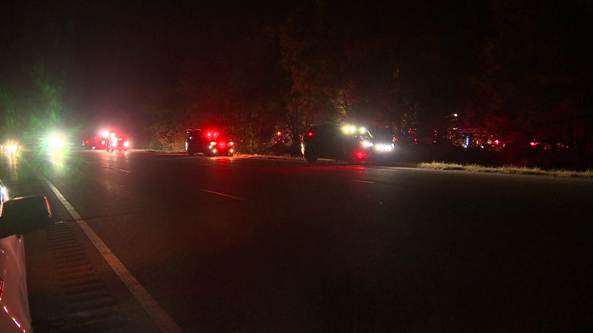 Young man dies in fiery crash along Interstate 495 in Plainville