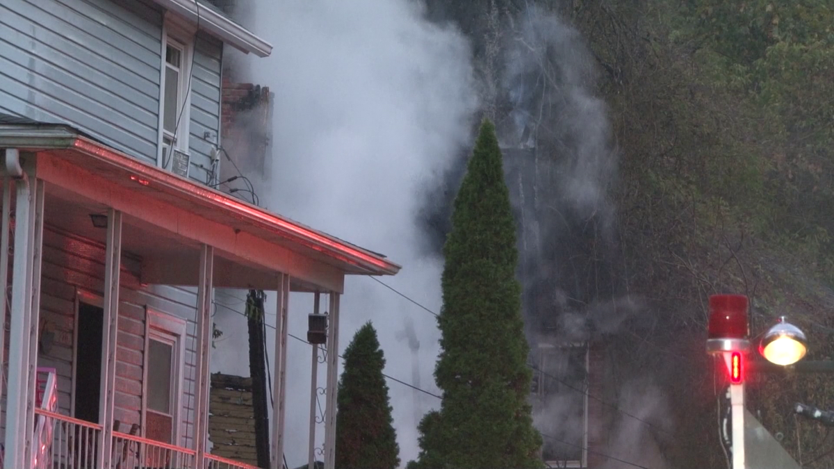 Fire tears through home in Brownsville, Fayette County