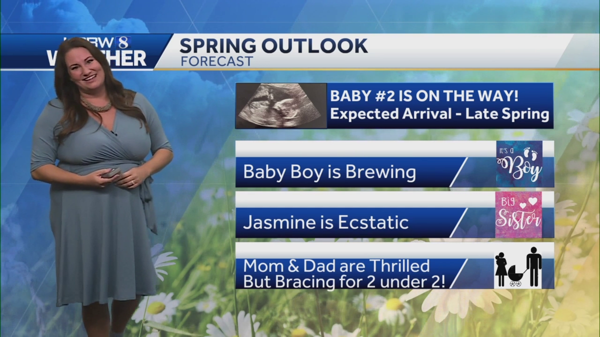 It's a boy! KSBW 8 Meteorologist Gina DeVecchio expecting baby number 2