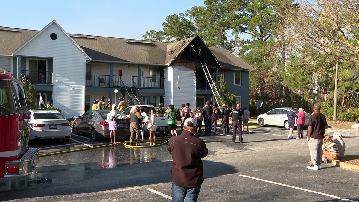 Richmond Hill Fire Crews Battle Apartment Blaze