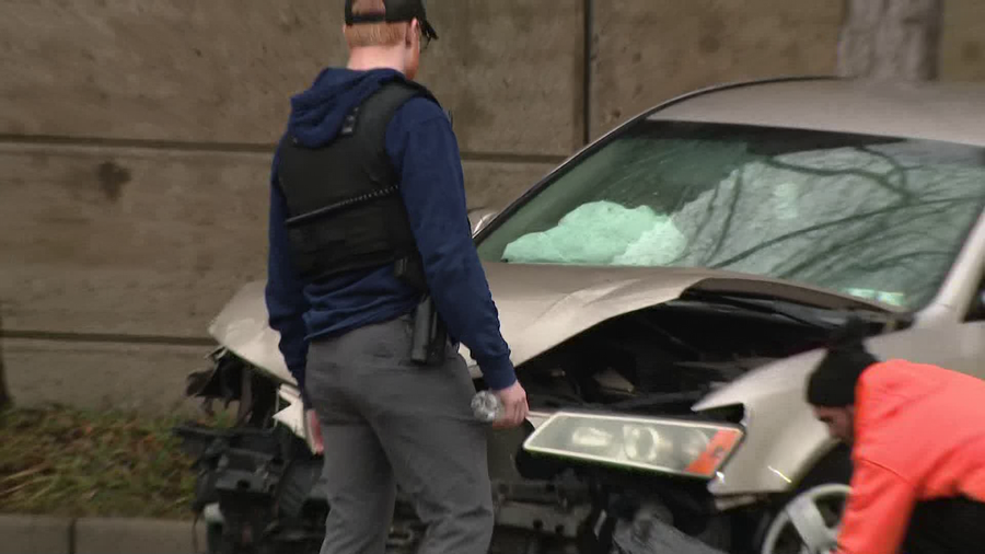 Charges filed after police chase ends with crash in Forest Hills