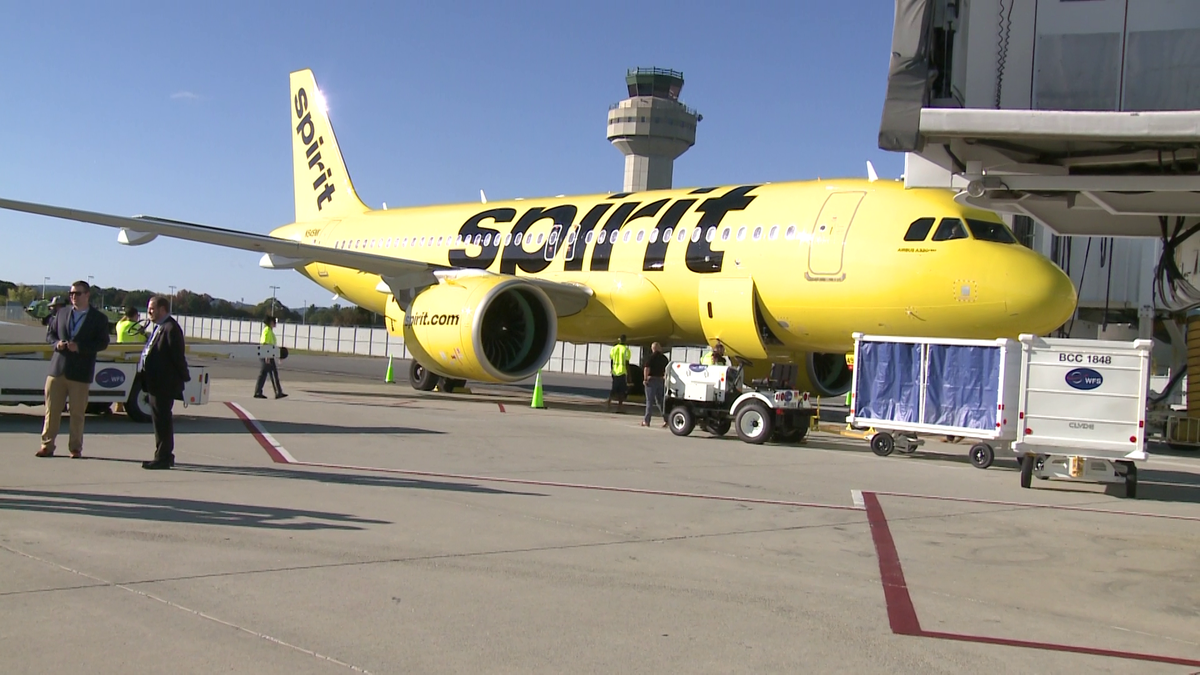 Spirit Airlines suspending service at Manchester, NH airport
