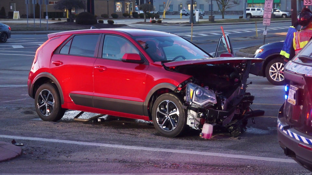 Two vehicles involved in crash in Lower Burrell