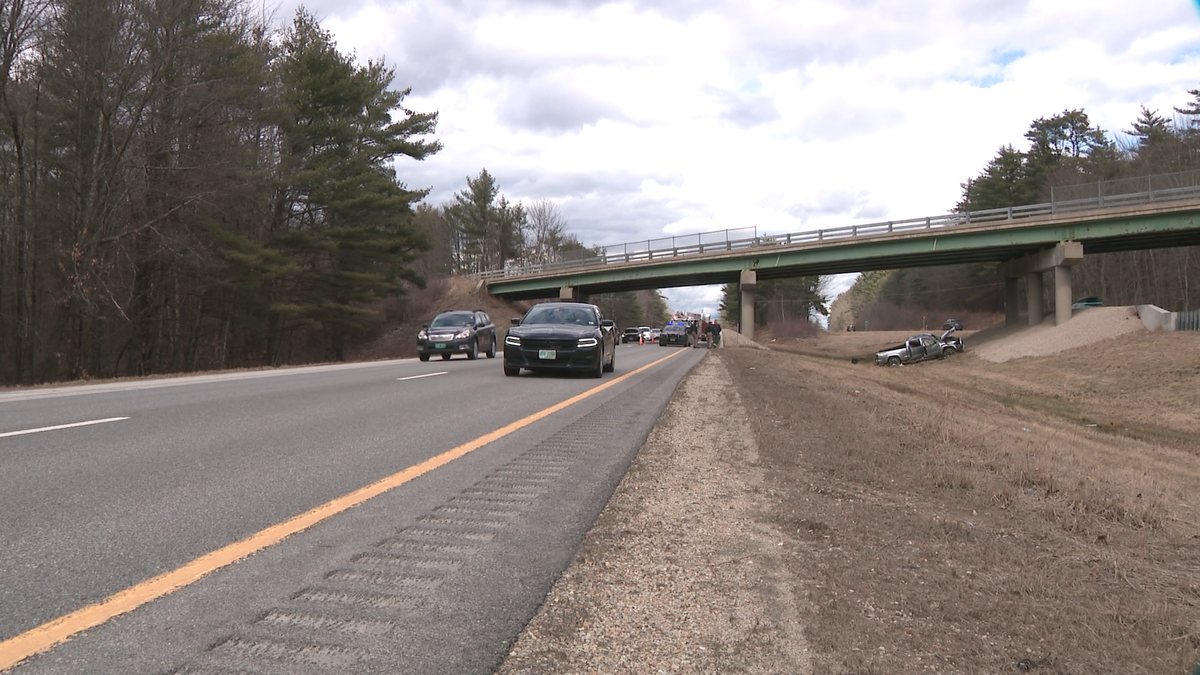 Police: Tilton man dead after crash on I-93 in Northfield, NH