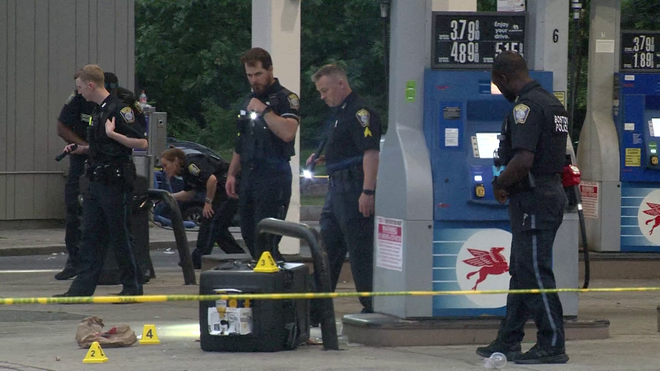 blue hill ave gas station fatal shooting