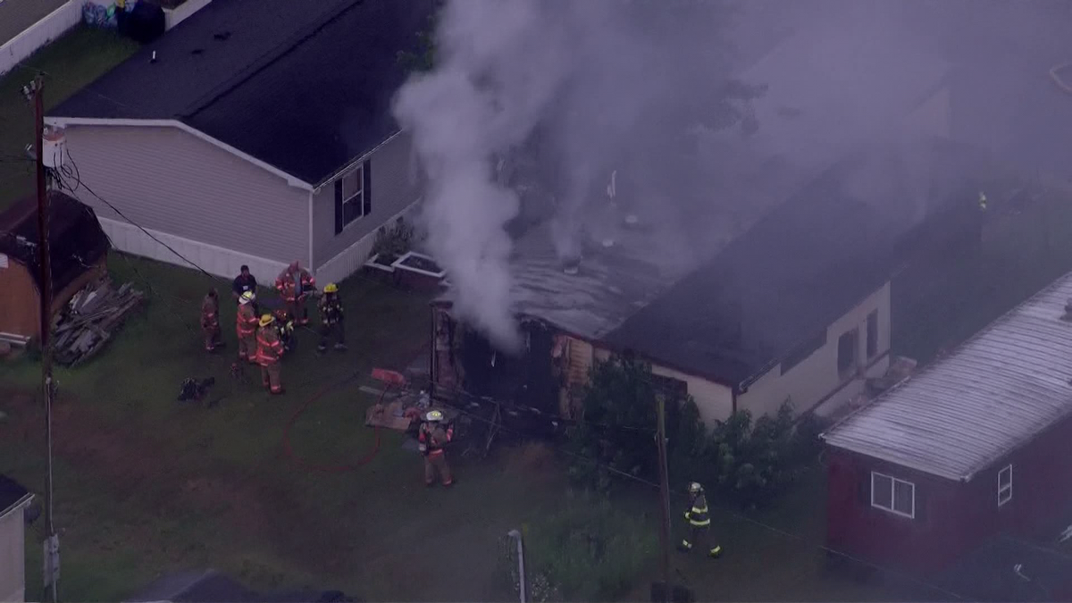 Fire tears through home in Finleyville, Washington County