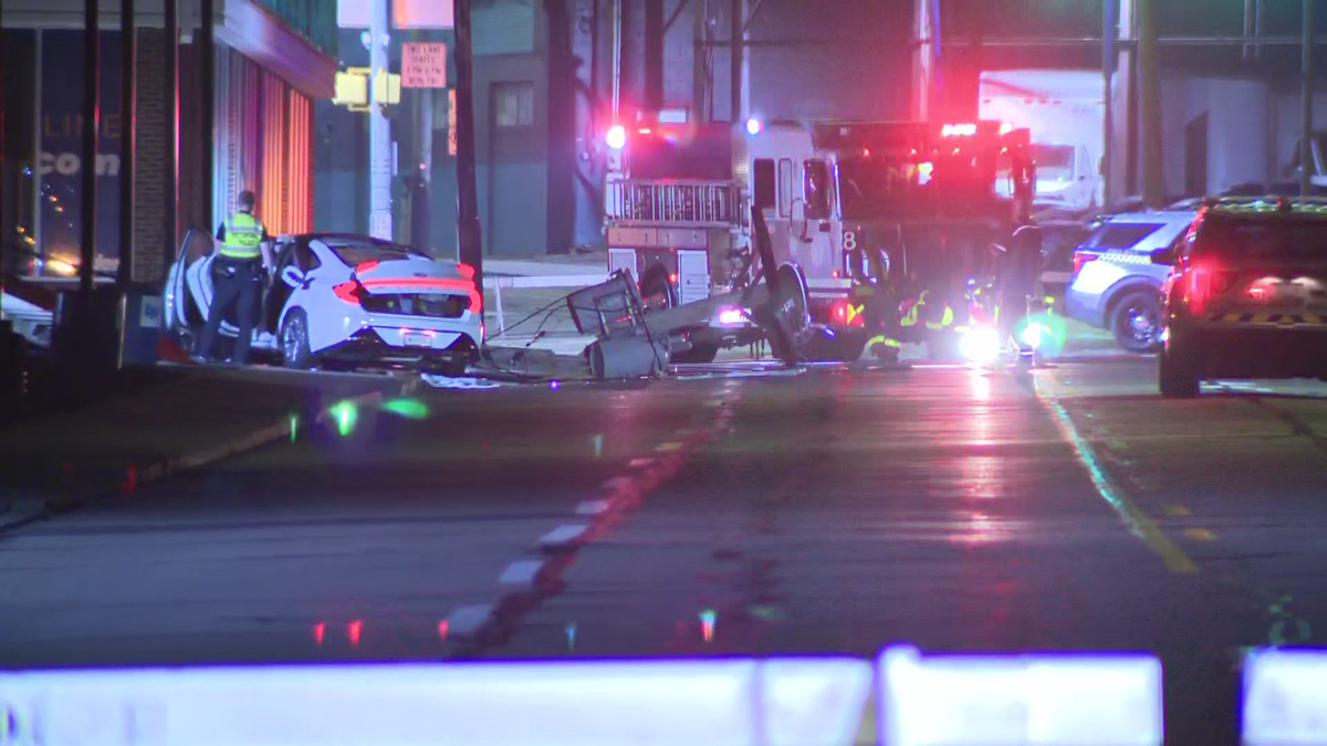 Due to an accident, part of West Liberty Avenue in Pittsburgh is closed