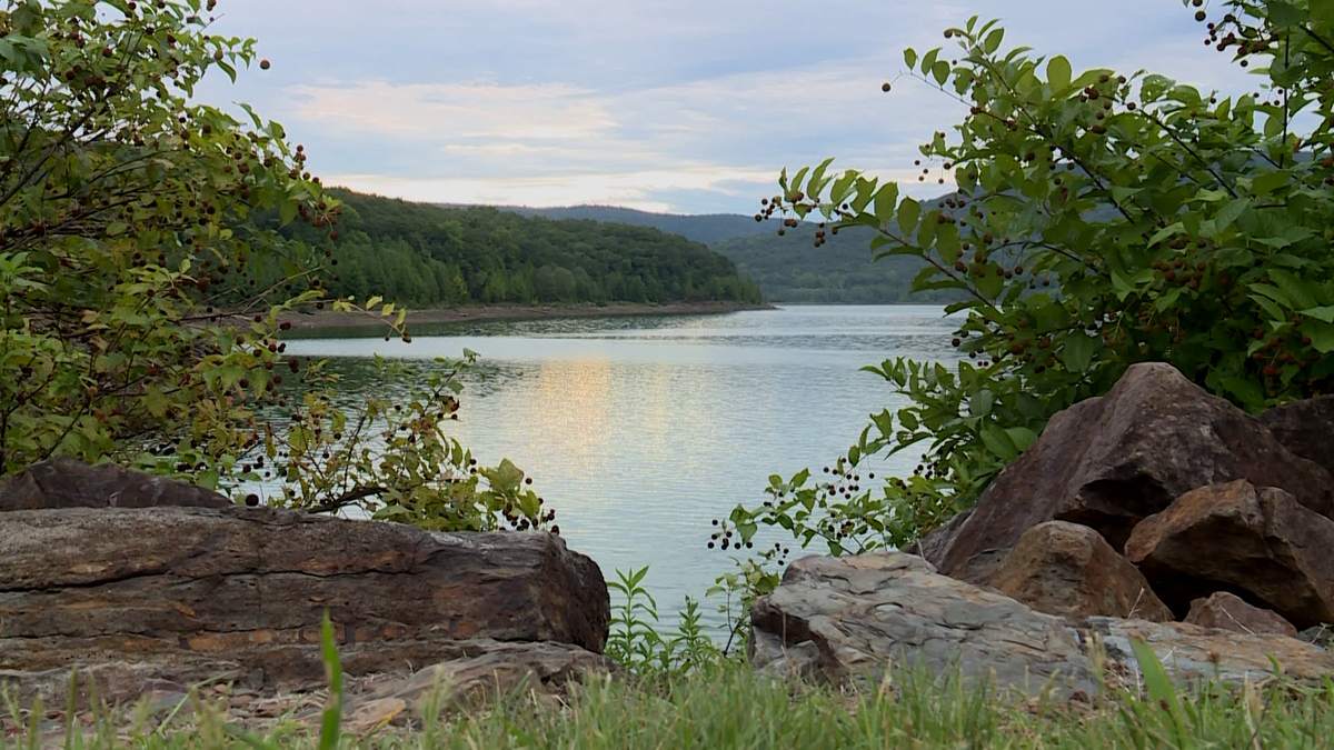 Beautiful photos of Lake Fort Smith in the late summer