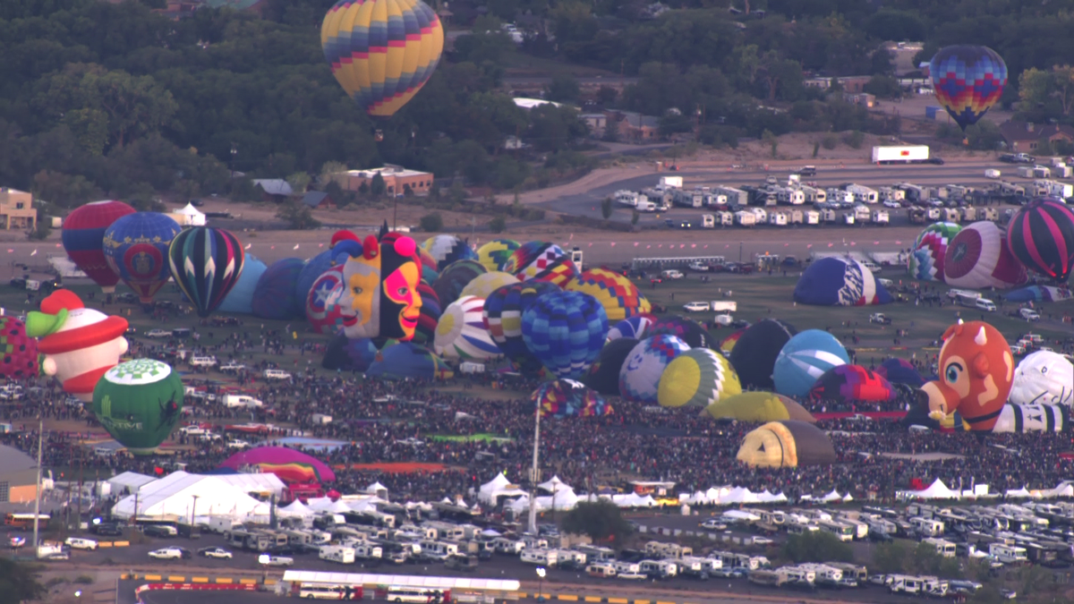 LIVE VIDEO Balloon Fiesta Mass Ascension