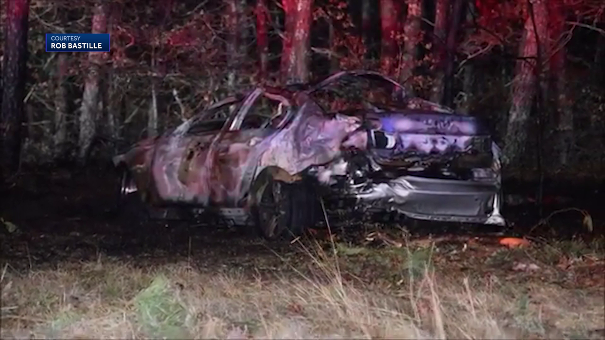 Driver faces charges in fiery Cape Cod crash that injured him, 4 others
