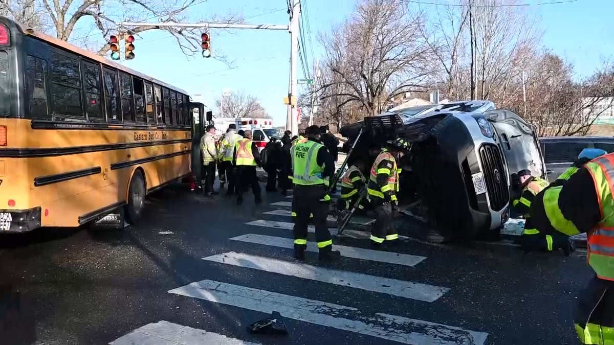 Students suffer minor injuries in multivehicle crash involving Waltham ...