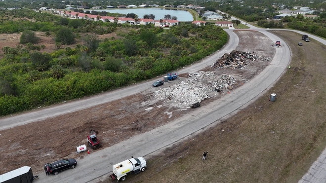 debris pile january