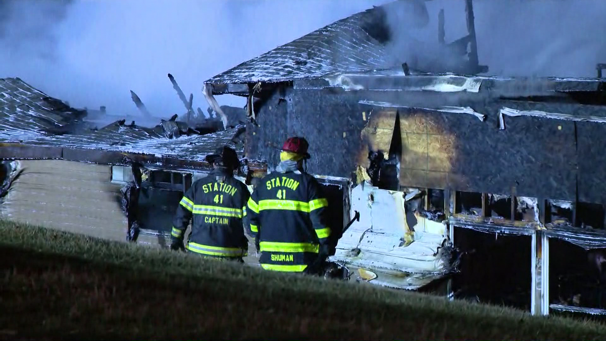 Fire tears through home in Cross Creek Township