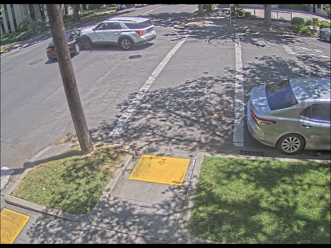 Footage of crash involving Sabrina Cervantes