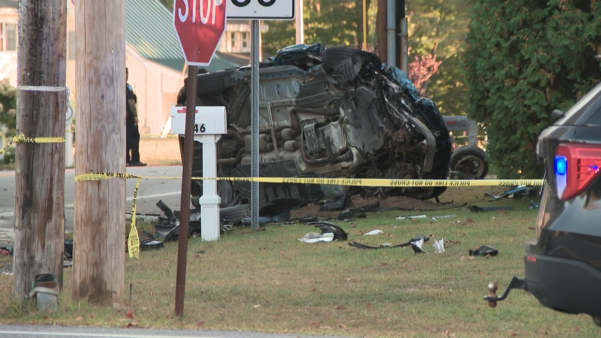 Child, adult flown to hospital after four-vehicle crash in Plaistow, authorities say