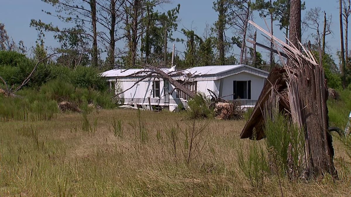 Georgia town still rebuilding one year after Hurricane Helene