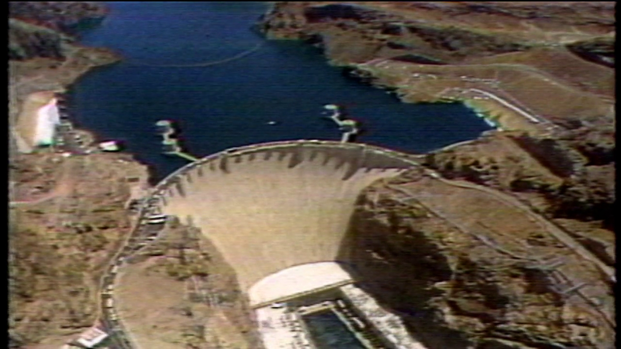 Hoover Dam Rarely Seen Back Side – 8x10 Photo Reprint (AA-596) – B&W Unframed