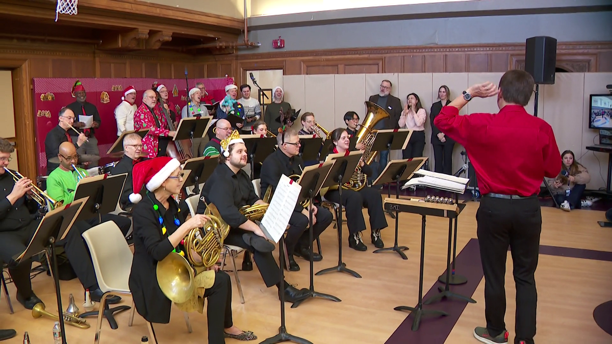 Boston Pops perform at Franciscan Children's Hospital