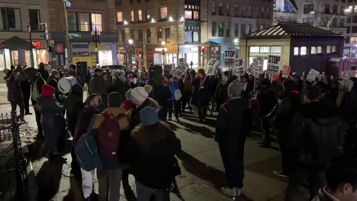 Dozens gather in Boston to protest ICE actions in Minnesota as Mass. lawmakers push for accountability