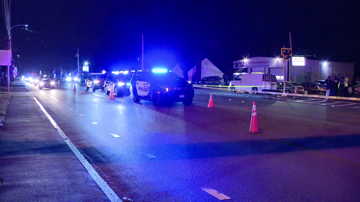 Pedestrian crash in Abington, Massachusetts, prompts road closures