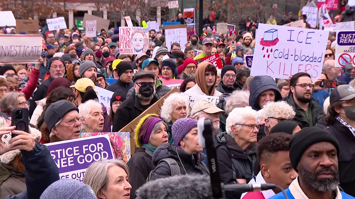 Boston joins nationwide protests after deadly ICE shooting in MN