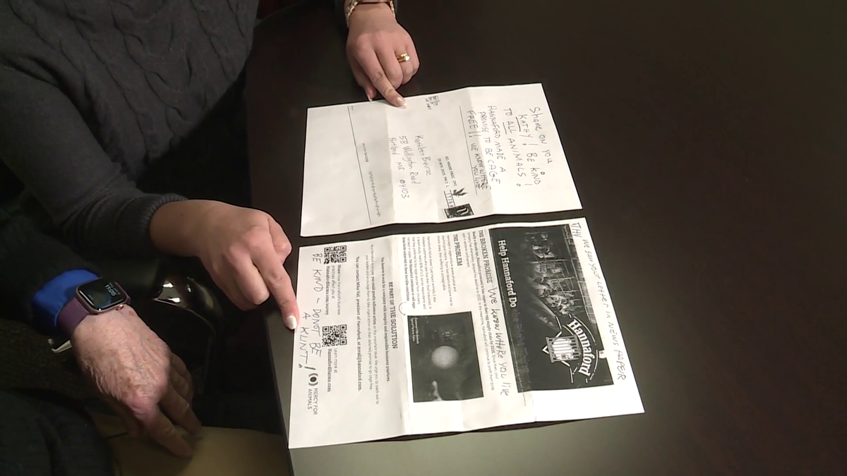 Woman receives threatening letter after writing pro-Hannaford op-ed