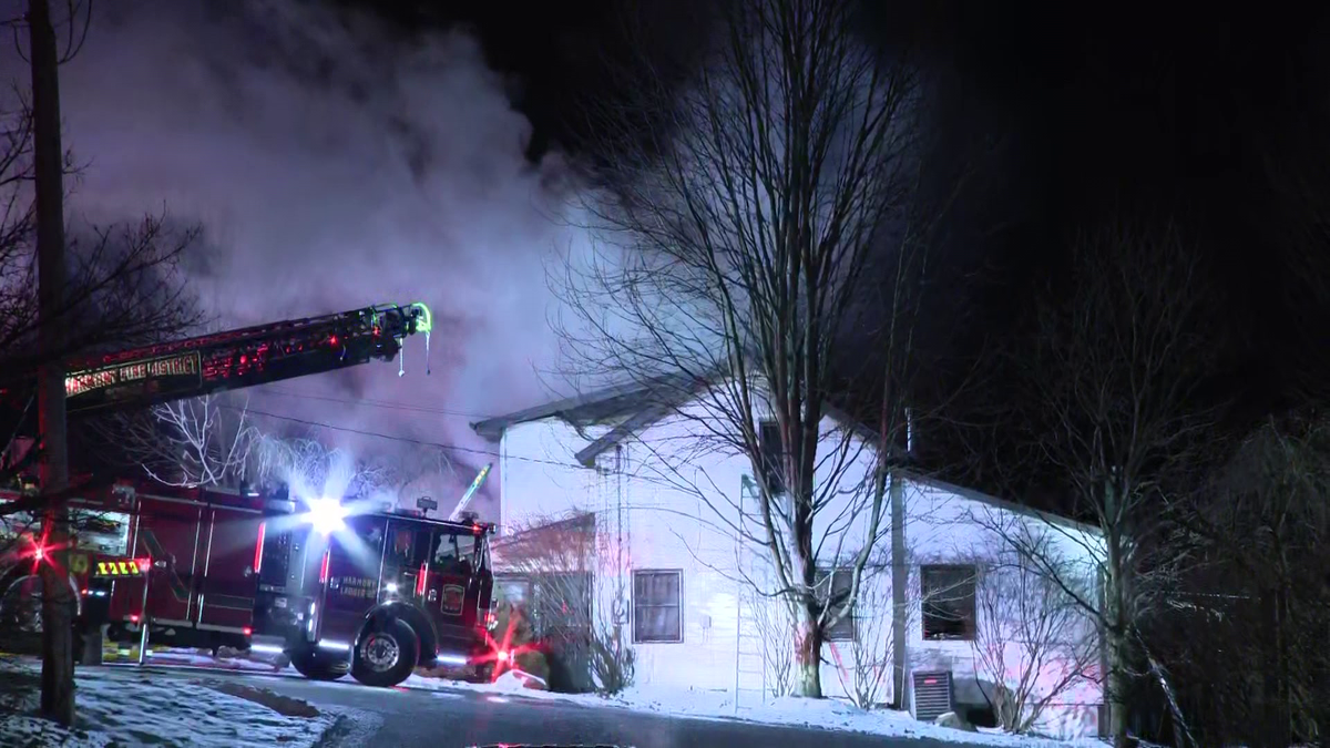 Firefighters battle flames in extreme cold in Butler County