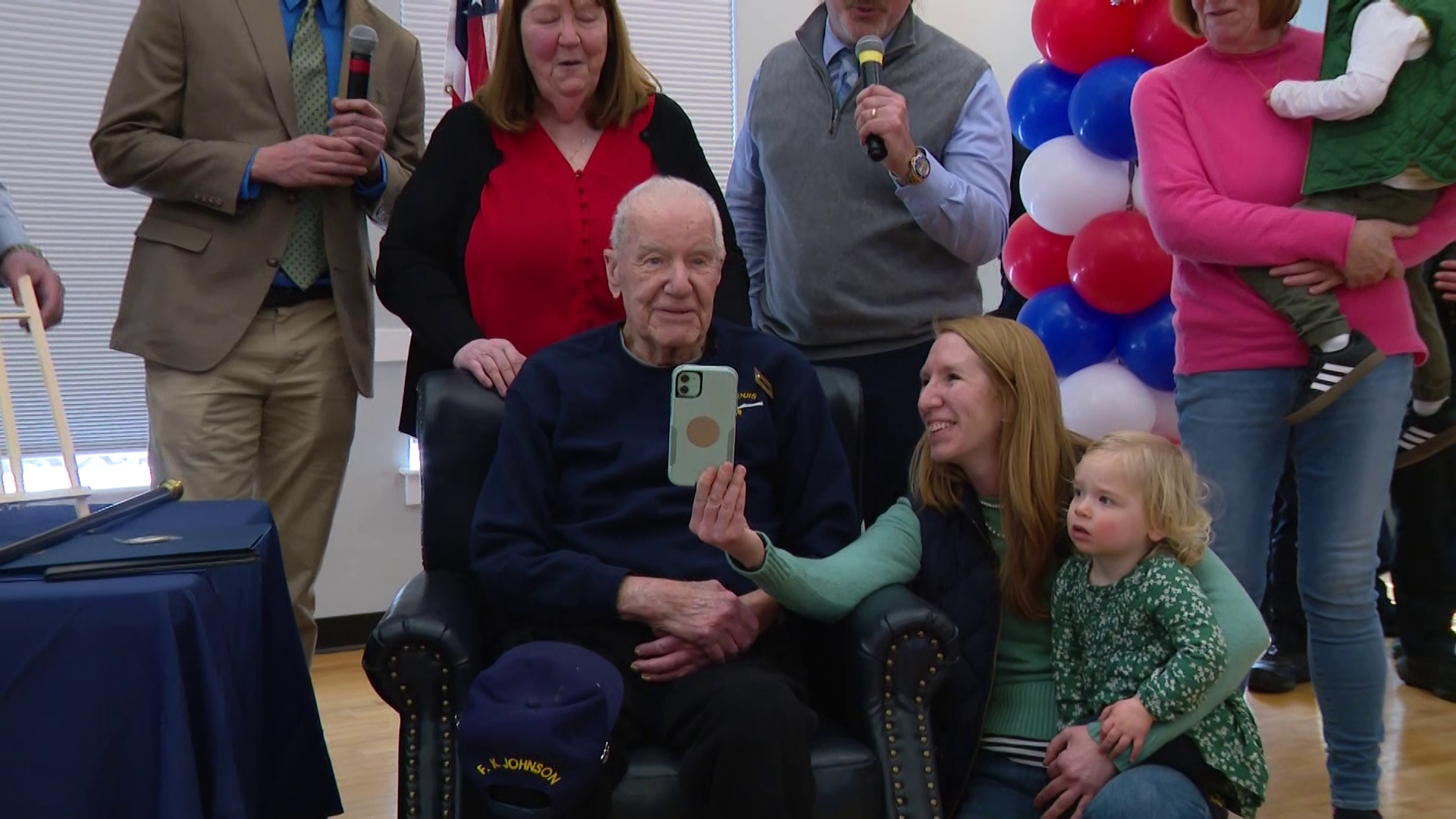 VIDEO: One of the oldest known living Pearl Harbor survivors celebrates 106th birthday