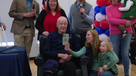 Centerville veteran Freeman Johnson celebrates 106th birthday