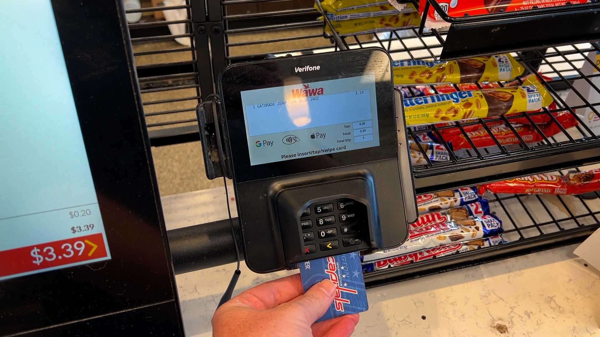 Skimmer found on self-checkout register inside Wawa - Vimarsana News