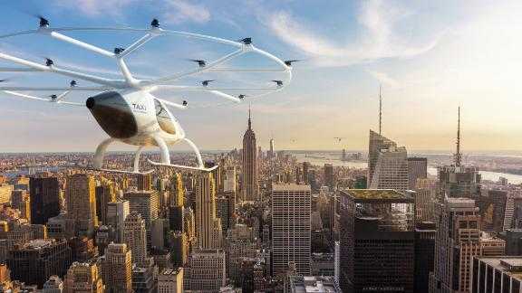 It might look like something from a futuristic sci-fi movie -- but the Volocopter is launching next year.