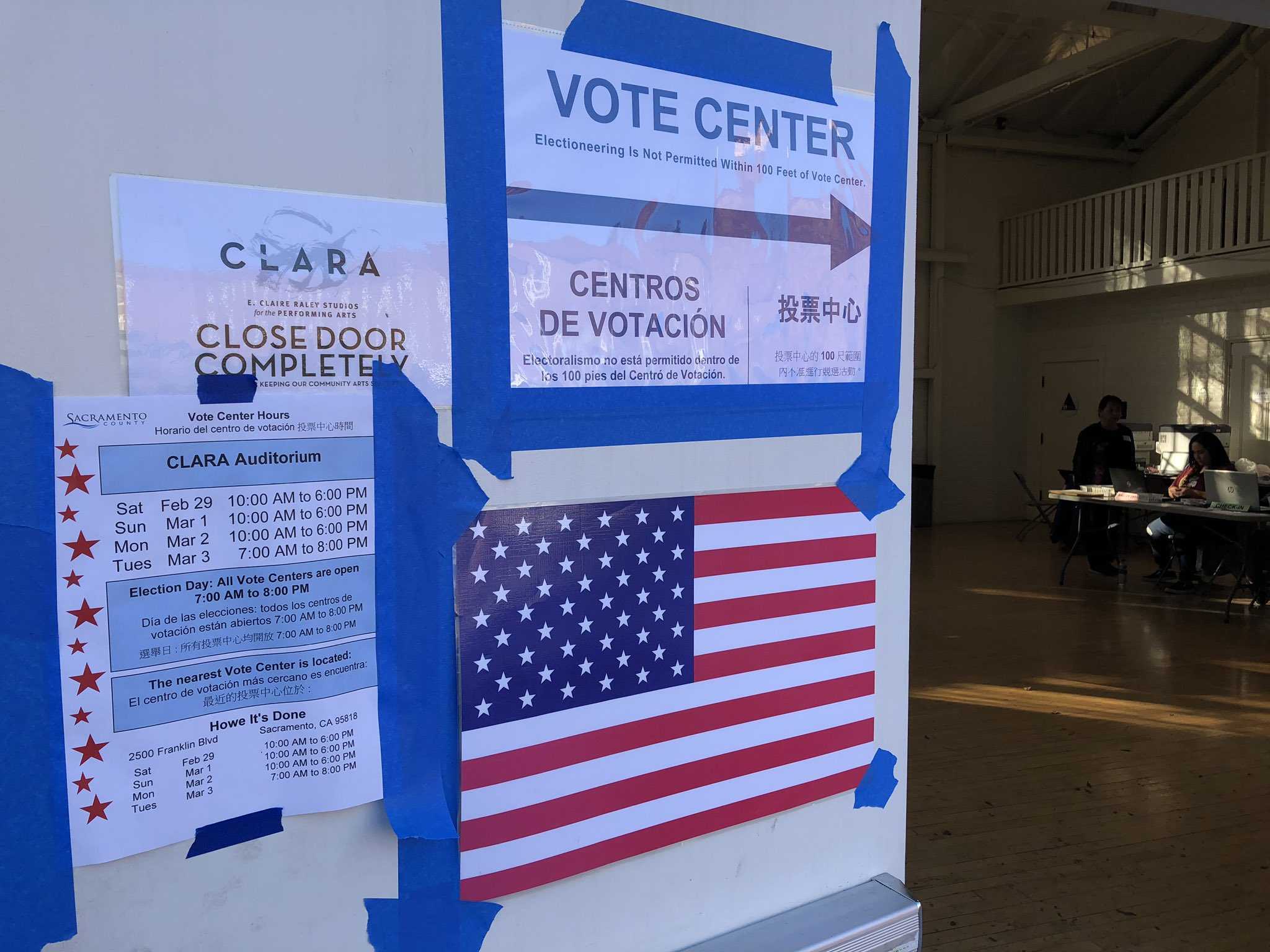 Vote Centers Now Open Across California