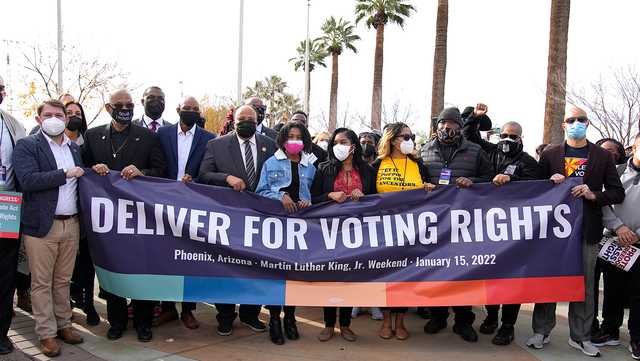 Civil rights leaders keep pressure on voting rights - Vimarsana News