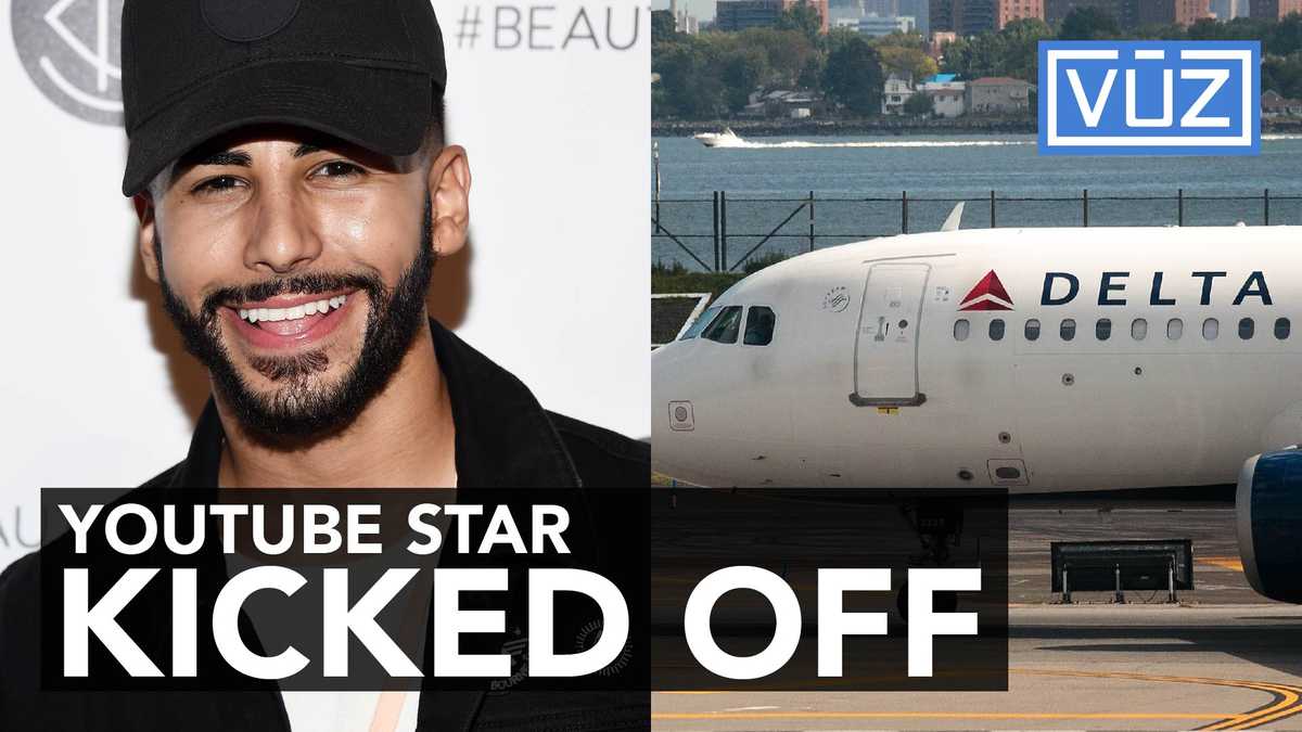 This social media star says he was kicked off a plane for speaking Arabic