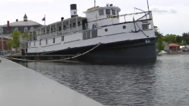 Maine Lake Steam Boat