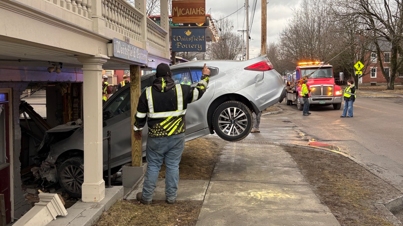 Vermont man smashes car into store in DUI crash, police say