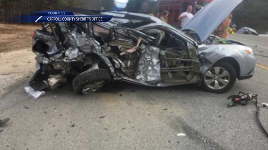 Wakefield Police investigate crash on Route 16