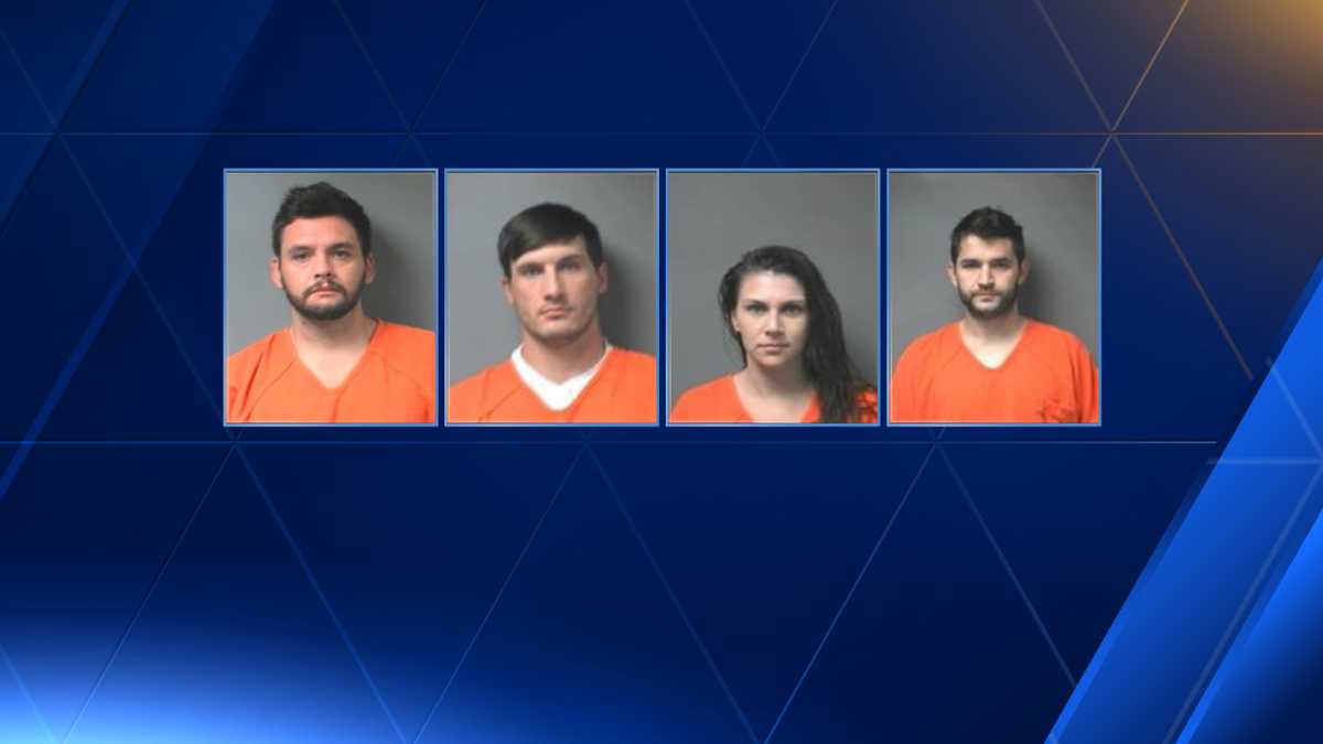 Five people arrested suspected in string of thefts