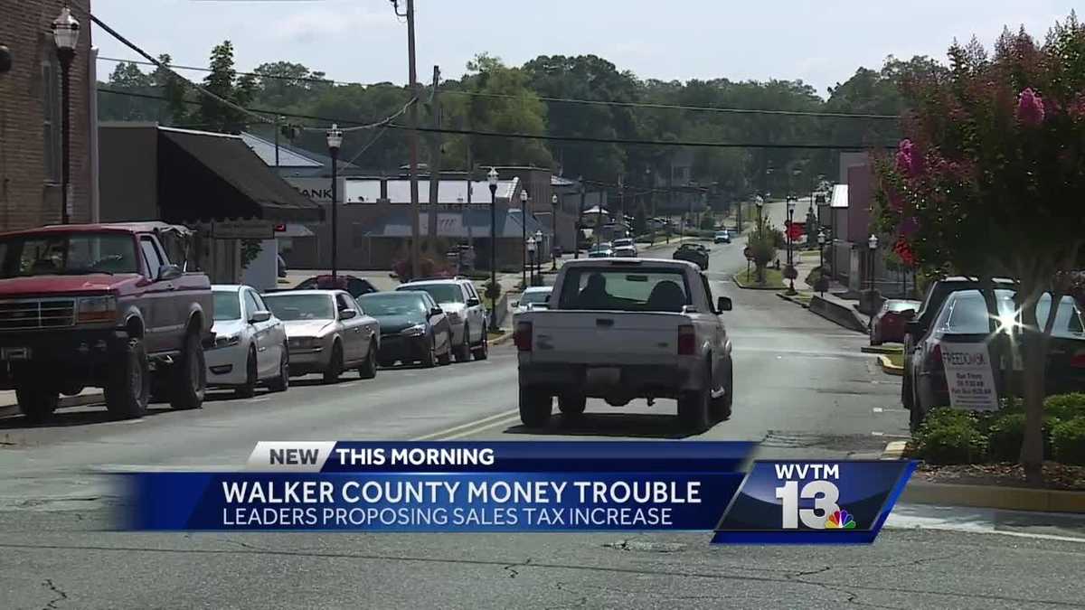 Walker County leaders trying to avoid bankruptcy with sales tax increase