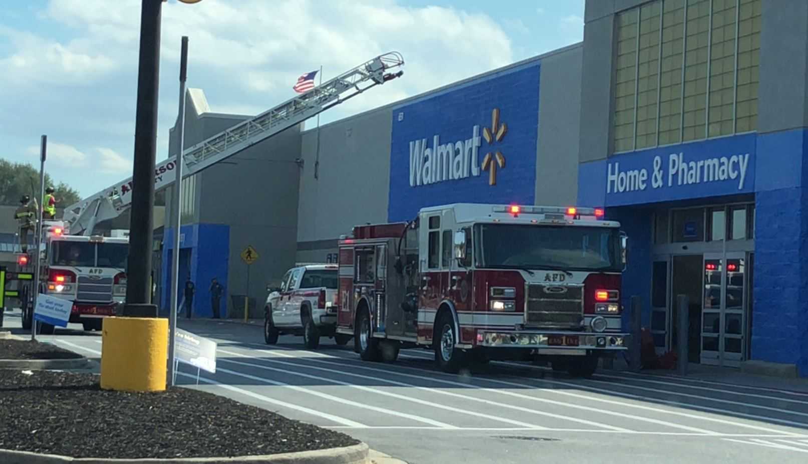 Fire At Upstate Walmart Store Investigated As Possible Arson, Officials Say