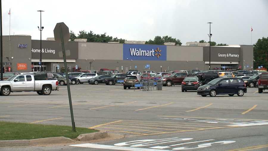 File image of Walmart on Walnut Street in Rogers