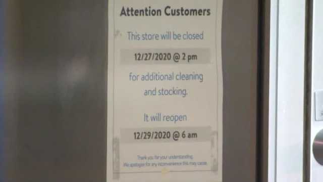 Worcester Walmart closed until Saturday for store cleaning