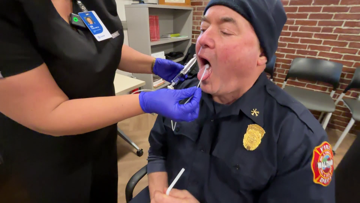 Waltham, Massachusetts, firehouse hosts cancer screening for firefighters