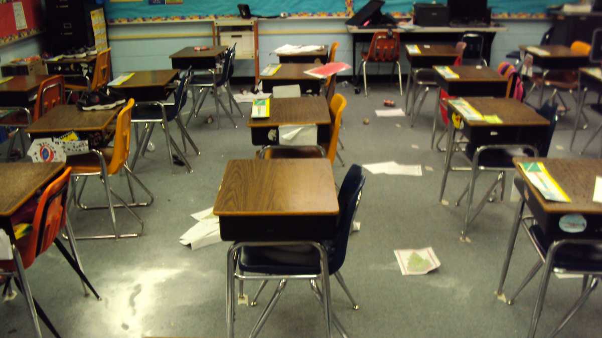 Gallery Vandalism closes schools