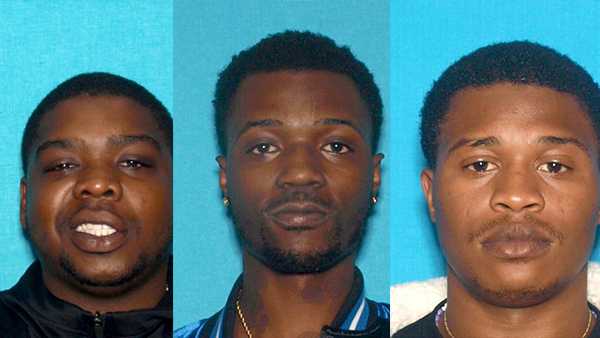 Wanted: 3 Men Still At Large Connected To Louisville Gang