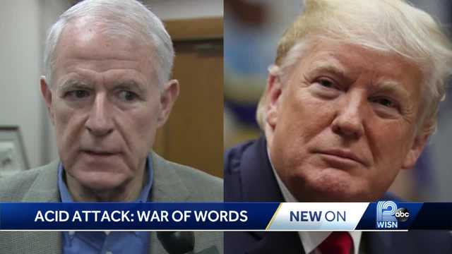 Political war of words grows over acid attack