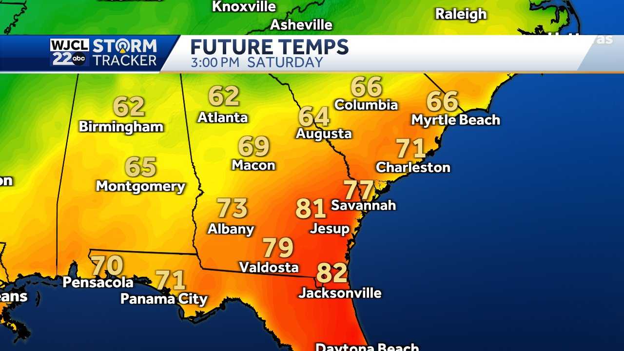 Savannah: Big temperature swing ahead - WJCL